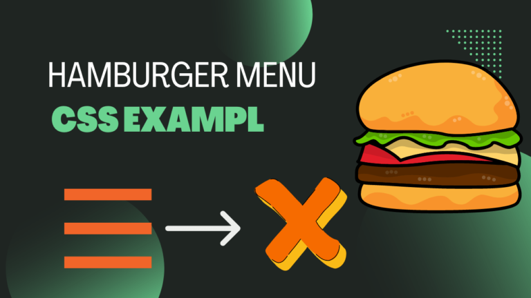 Animated Hamburger Menu