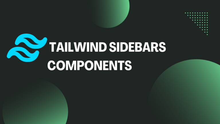 Tailwind Sidebars Components-min