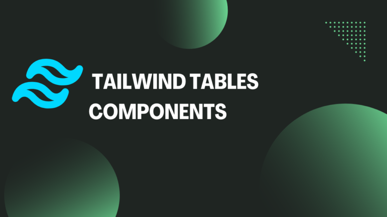 Tailwind Tables Components-min